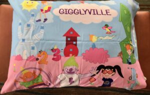 Gigglyville Pillowcase